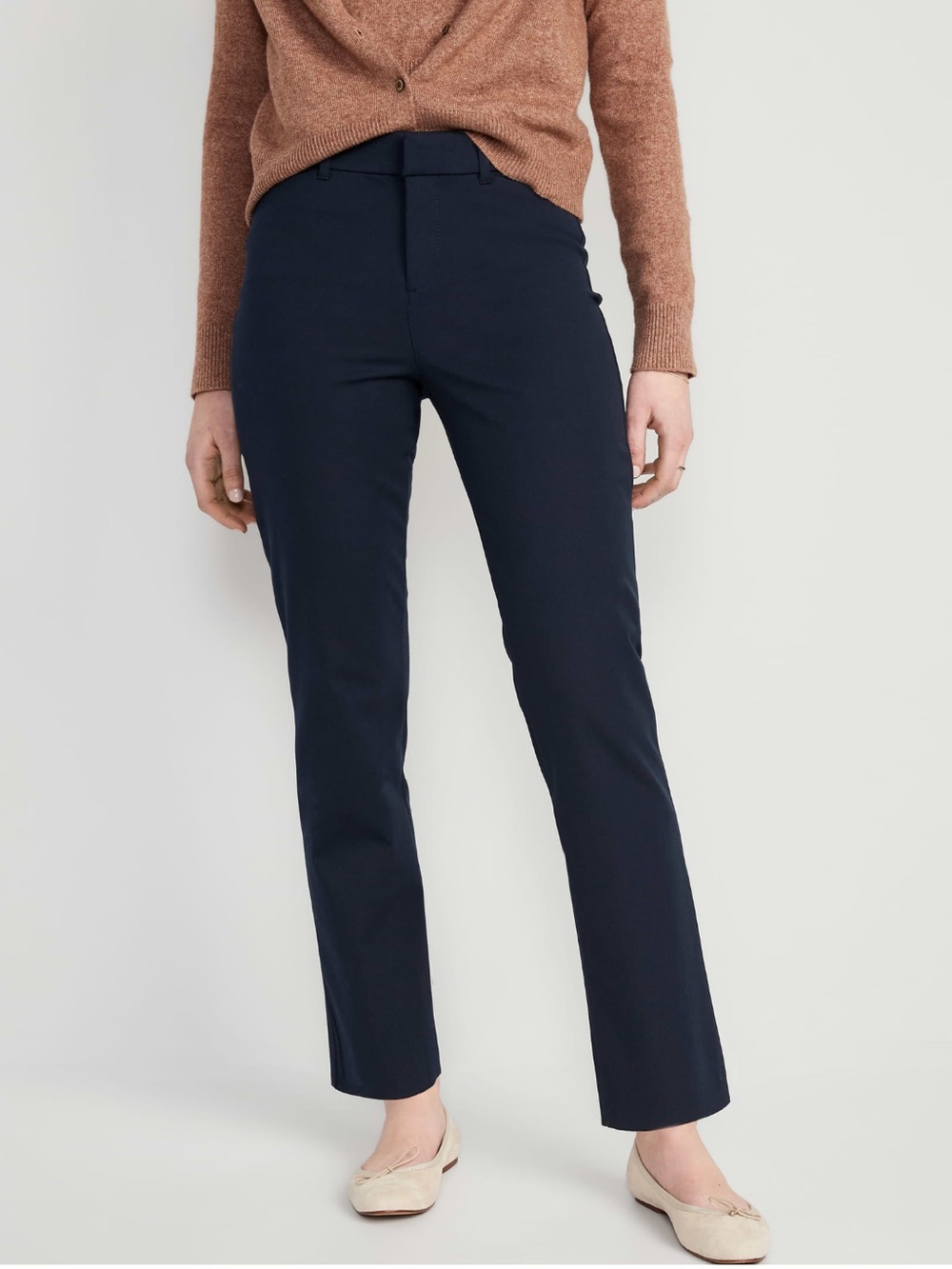 Old Navy Pixie Never Fade Women’s Navy Dress Pants Plus - Size 26